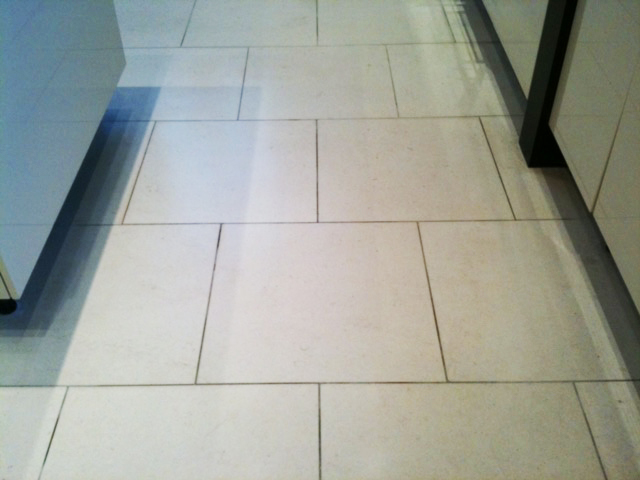 Limestone Floor Cleaning