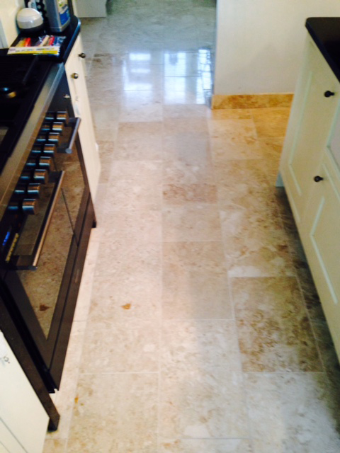 Travertine Commercial Floor Cleaning