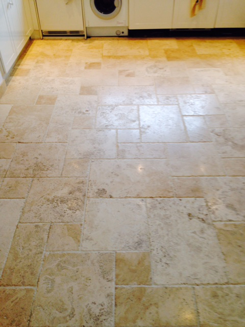 Travertine Commercial Floor Cleaning