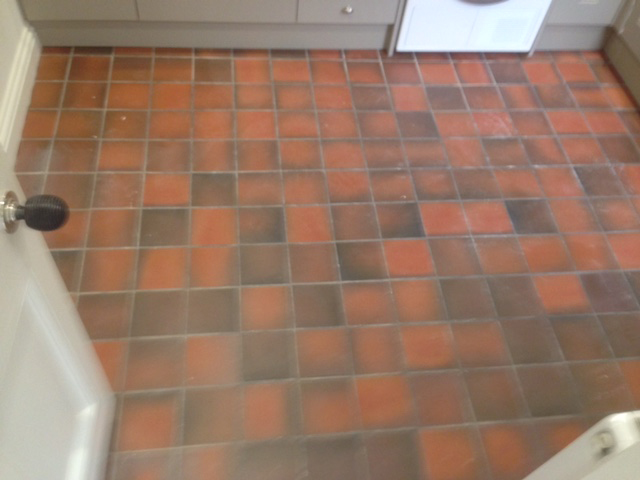 Quarry Tiles Floor Cleaning