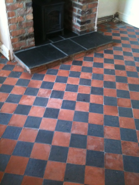 Quarry Tiles Floor Cleaning