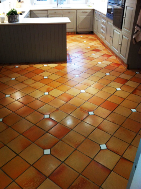 Terracotta Floor Cleaning