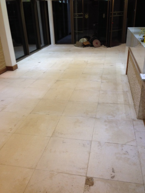 Limestone Commercial Floor Cleaning